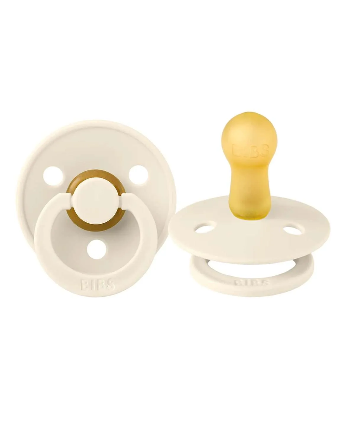 bibs-smokk-colour-naturgummi-kremhvit-size-1