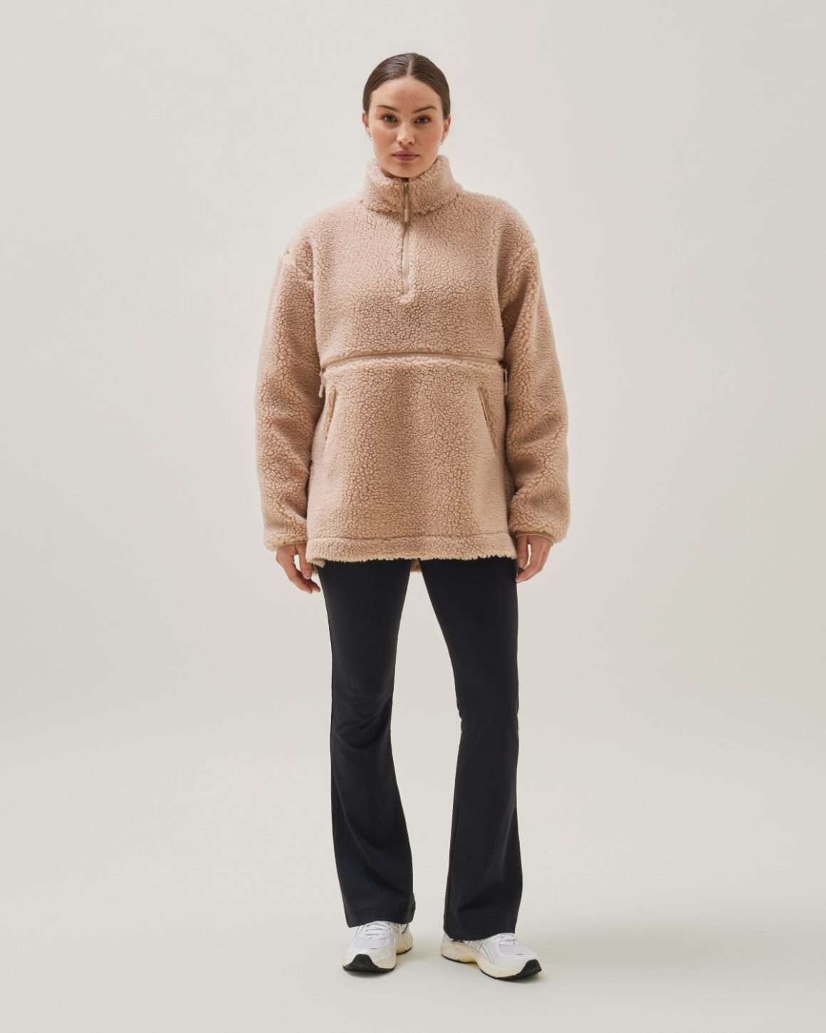 gravid og ammegenser teddyjakke m/ ull | pile fleece maternity anorak (farge: warm grey ) 01248 could not find picture of this color