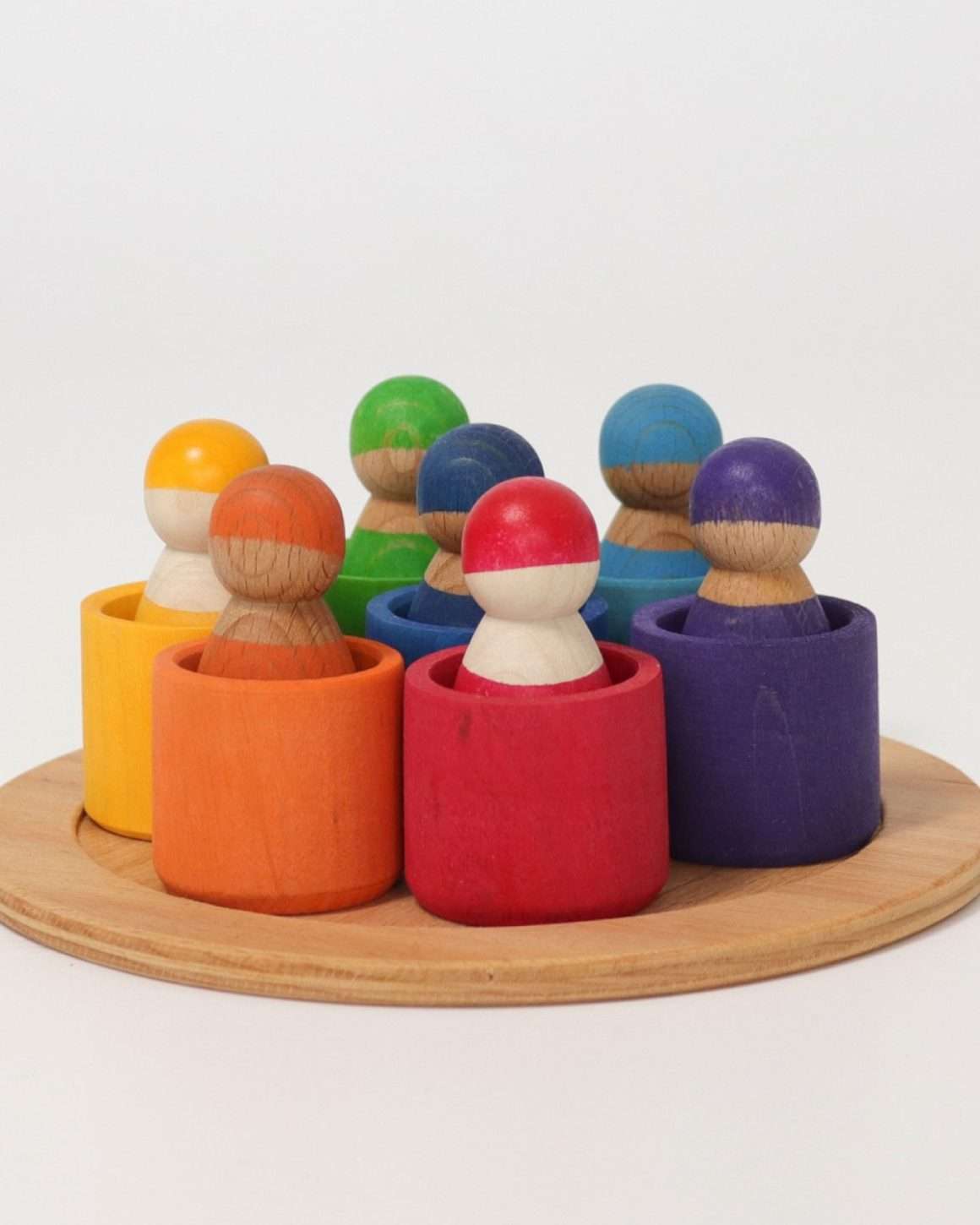 regnbuens venner 7stk | seven friends in bowls