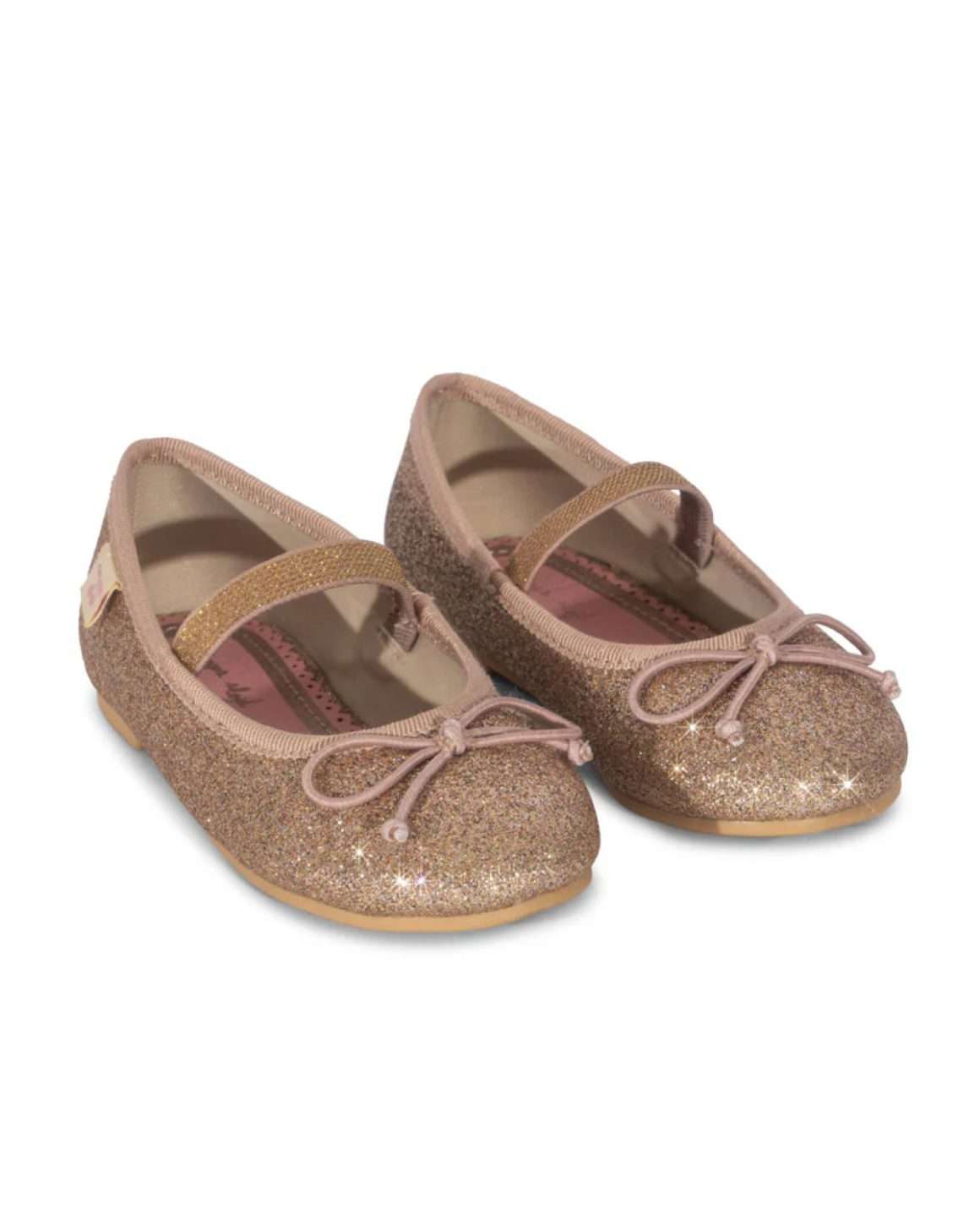 ballerinasko barn m/ glitter | bal ballerina (rosa flamingo plume) ferdig tekst ks101885