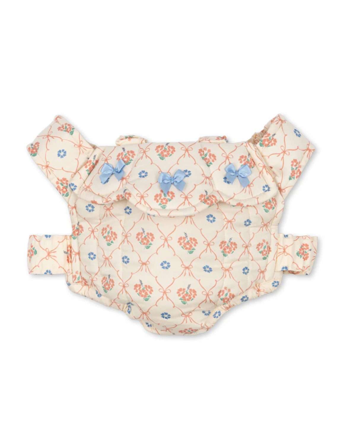 dukketilbehør bæresele for dukke | doll carrier (farge: fleur decor) ferdig tekst ks101945