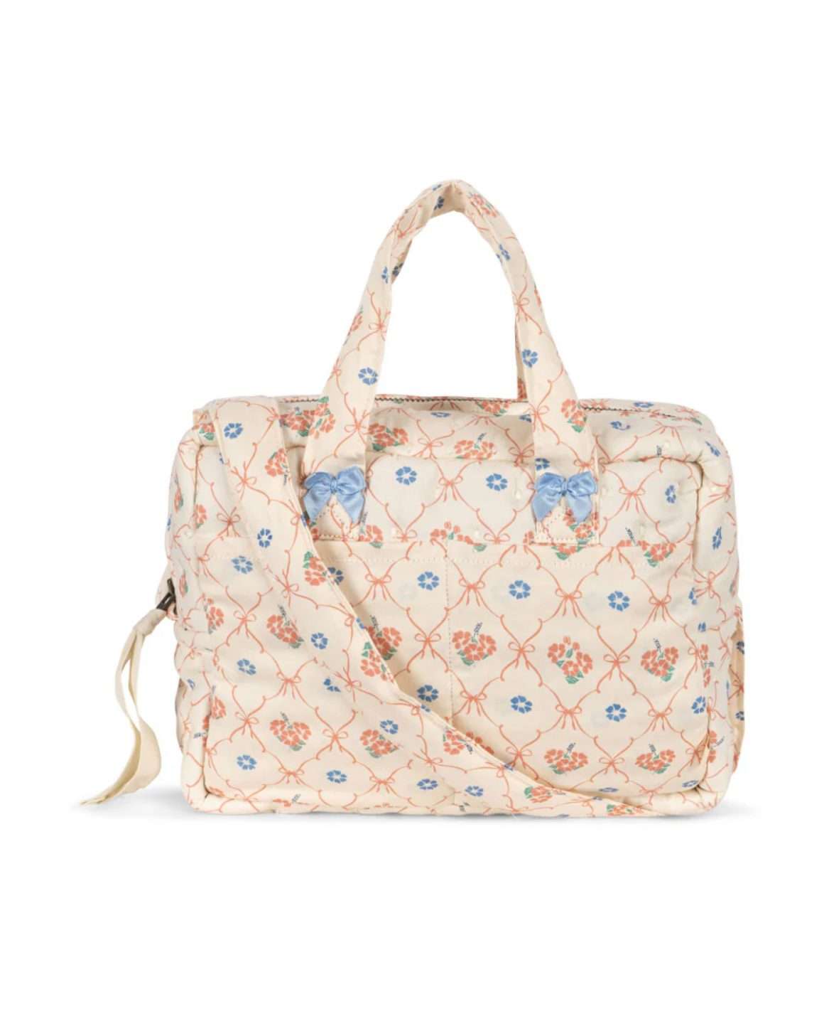 dukketilbehør stelleveske til dukke | doll bag (farge: fleur decor) ferdig tekst ks101942