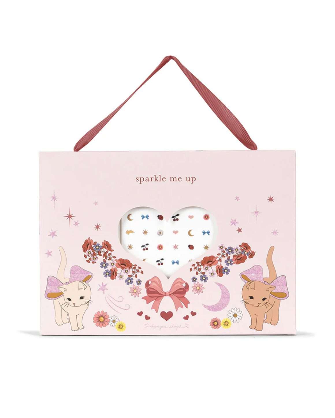 tattoo glitter sett midlertidig tatoveringer og klistremerker | stylist set (girl)