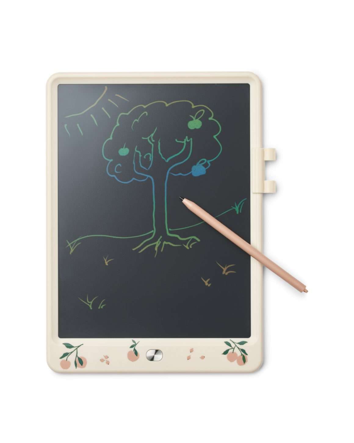 zora magic drawing board 10 inches (peach/seashell)