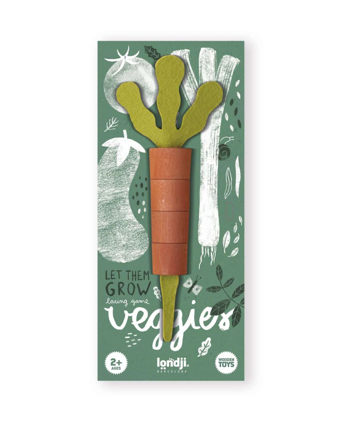 londji wooden toys let them grow veggies uke 10