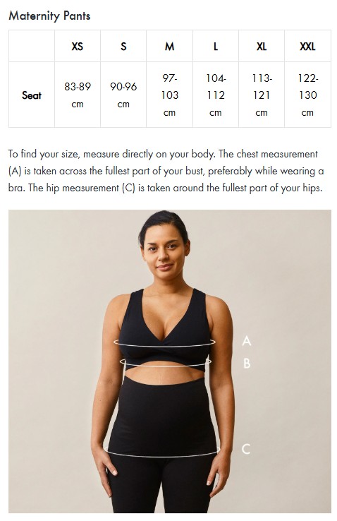 maternity yoga leggings black