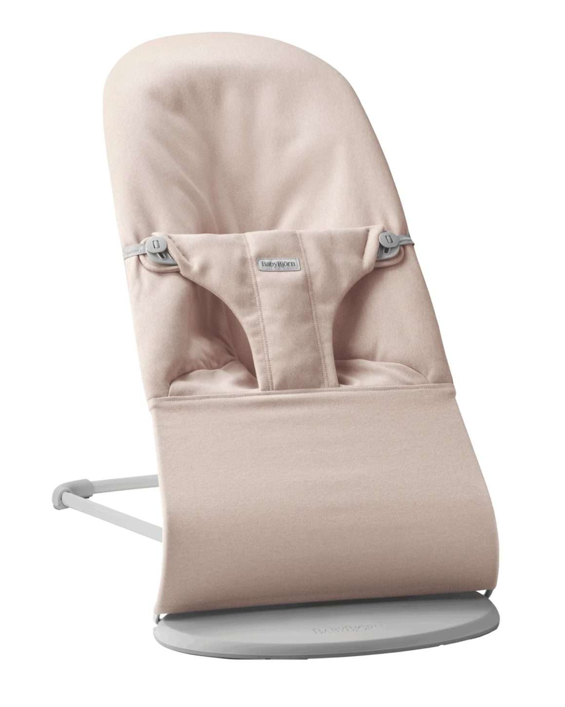 vippestol bliss – best i test babysitter baby bouncer 0 2år update info (light pink melange, woven)