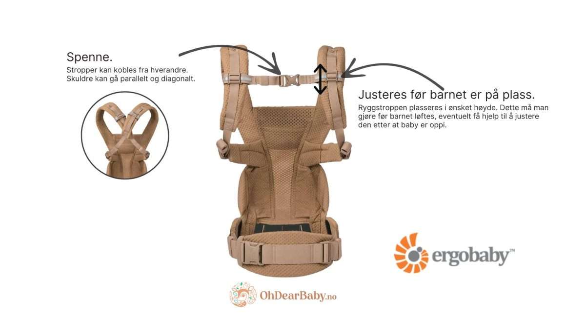ergobaby baeresele ryggstropp