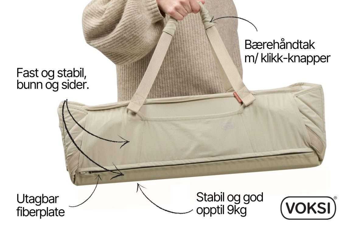voksi carry me trygg babylift opptil 9kg